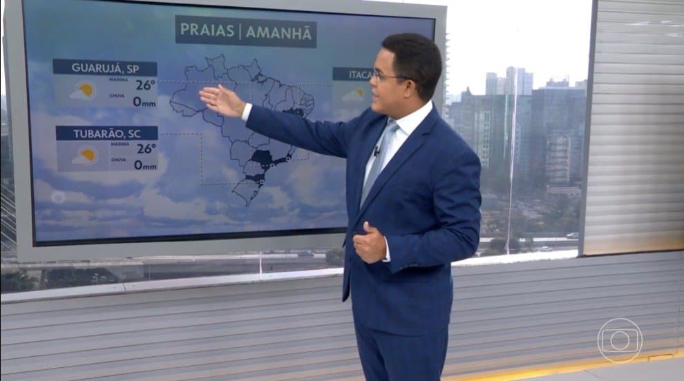 Bom Dia Brasil comete gafe ao chamar Tubarão de "cidade de praia"