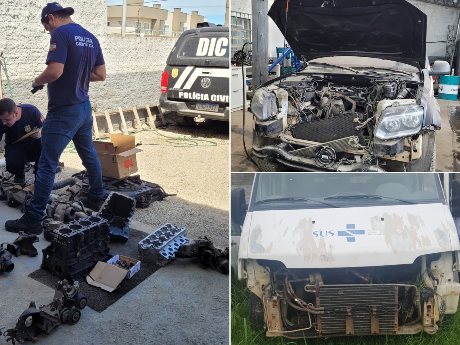 Empresário preso na Operação Desmanche furtava peças de veículos e simulava serviços