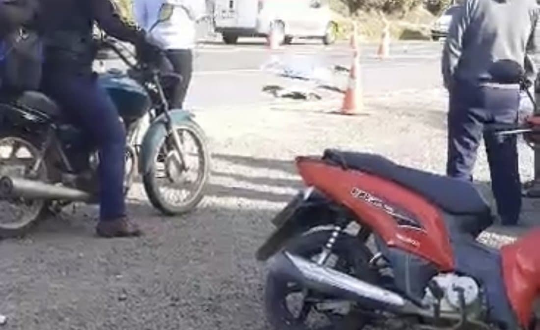 Homem não resiste a atropelamento na SC-370