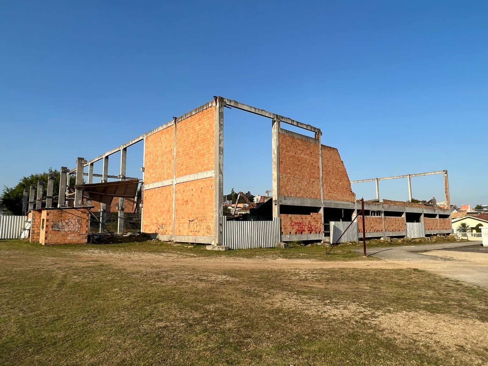 Continuidade das obras do novo ginásio de Braço do Norte será autorizada nesta segunda-feira (7)