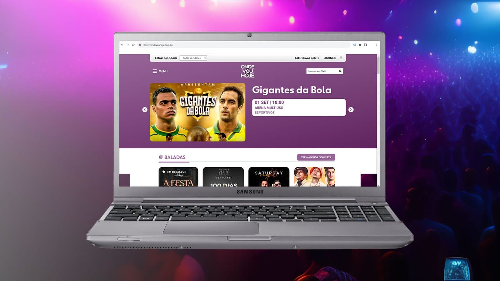 Maior agenda de lazer da região, Onde Vou Hoje está no ar