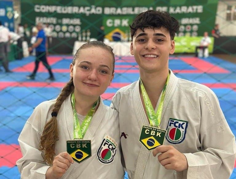 Caratecas de Tubarão são destaque em competição nacional