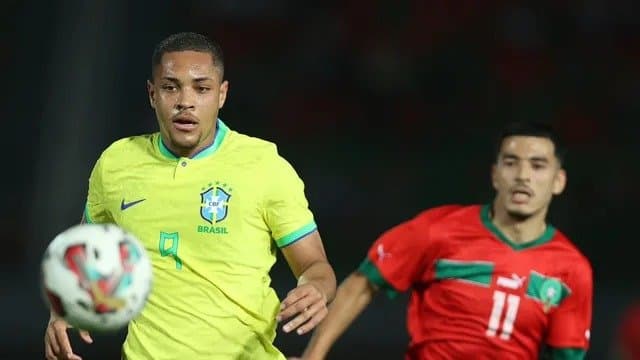 Seleção pré-olímpica perde para Marrocos em amistoso