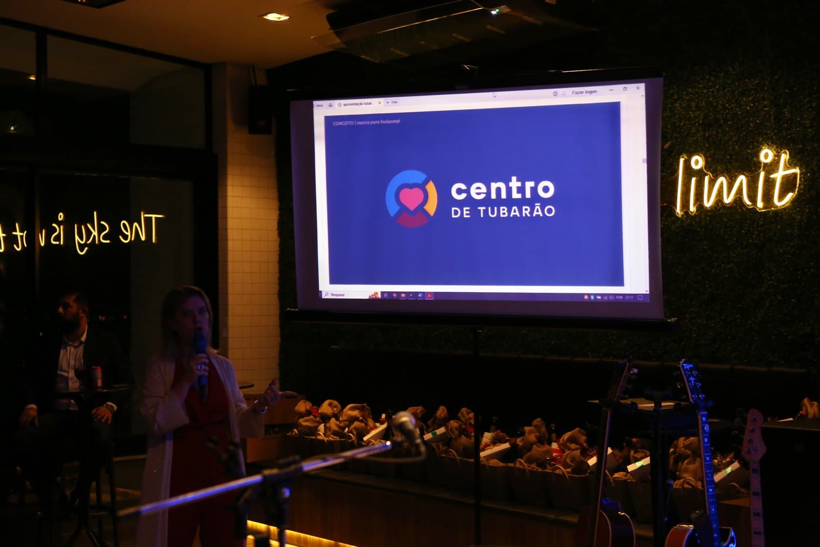 Branding com identidade visual do Centro de Tubarão é apresentado