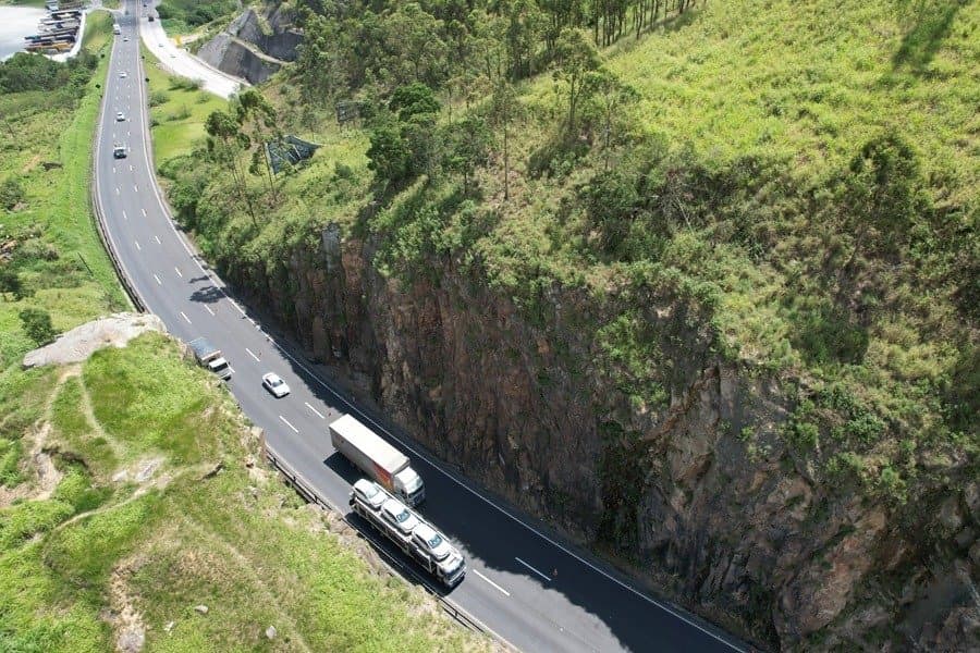 Morro do Formigão ficará em uma pista no sentido norte nos próximos dias