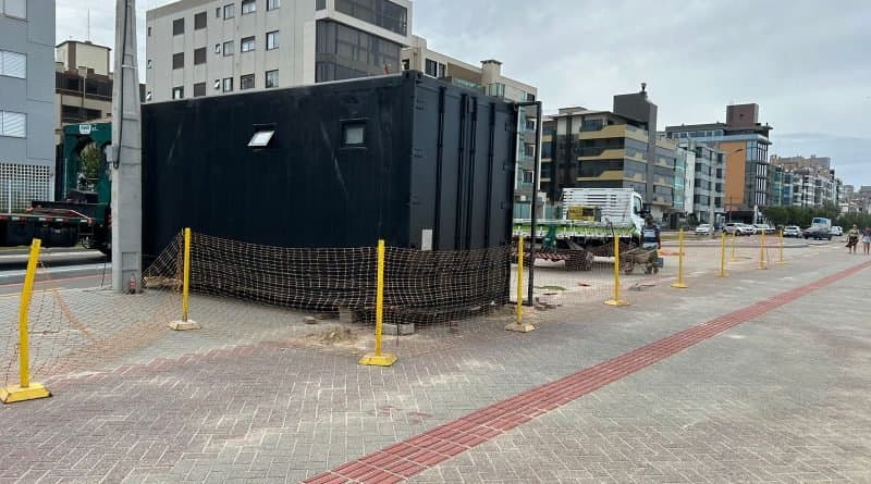 Orla do Mar Grosso recebe o terceiro quiosque