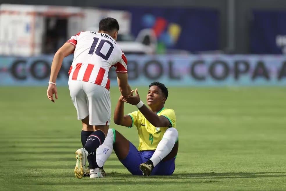 PRÉ-OLÍMPICO: Brasil perde para o Paraguai no quadrangular final