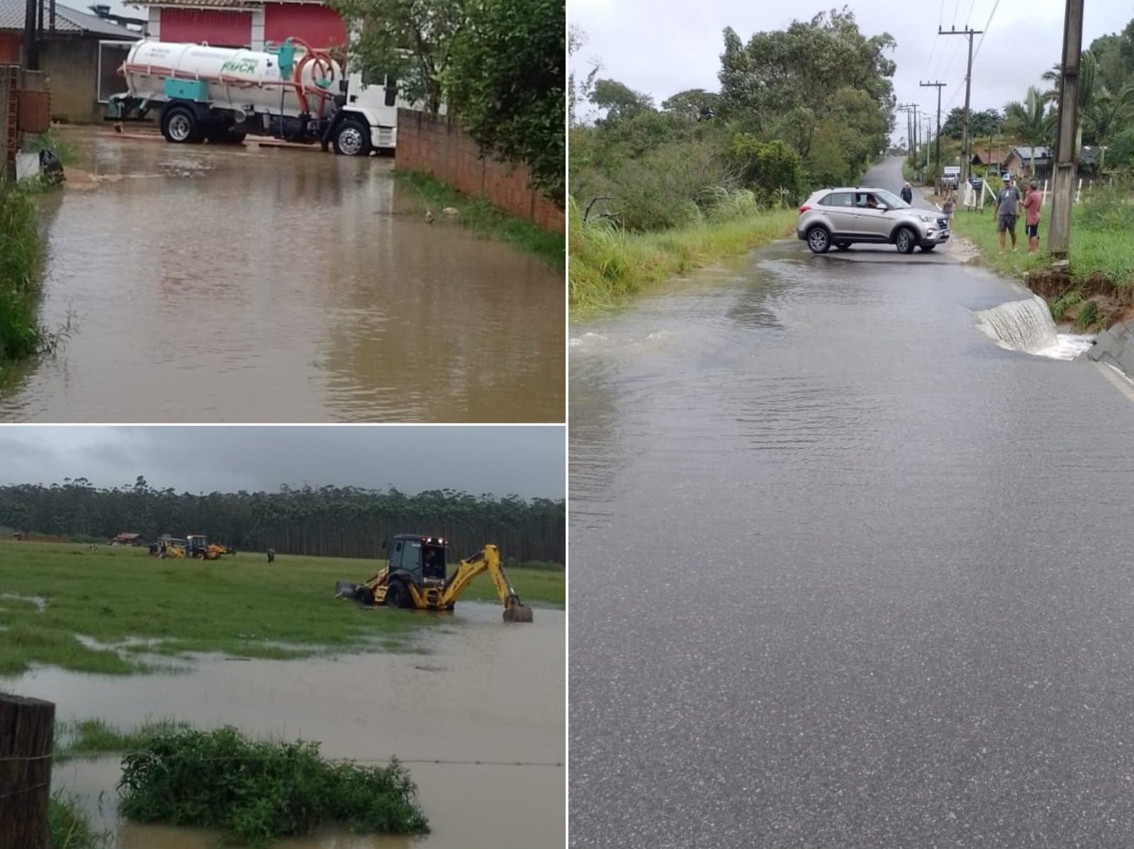 Imbituba decreta situação de emergência por causa das chuvas