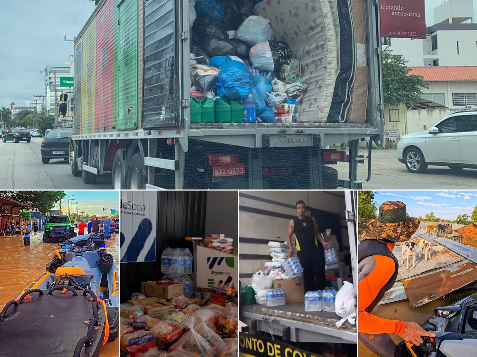 Tubarão e outros municípios da região se mobilizam para ajudar o Rio Grande do Sul