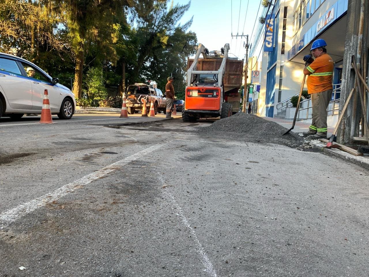 Novo formato de repavimentação asfáltica é adotado pela Tubarão Saneamento