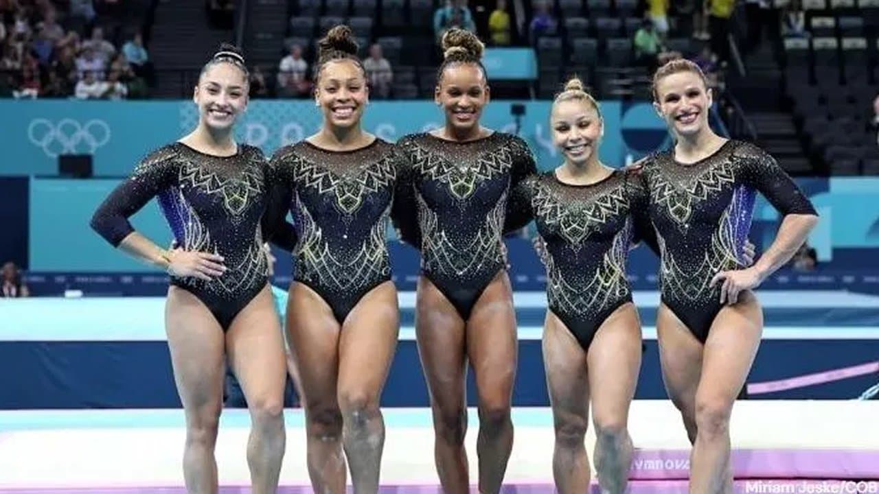 🥉 OLIMPÍADA: Brasil conquista medalha inédita por equipes da ginástica artística