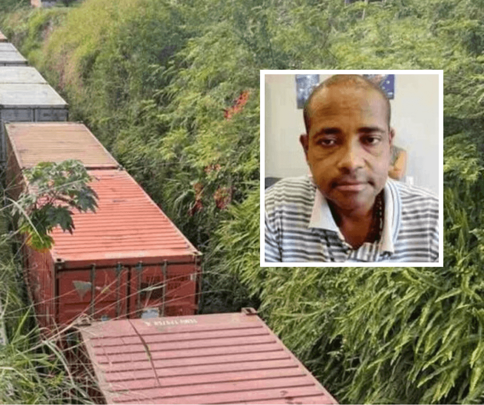 Homem morre ao ser atingido por trem durante corte de capim