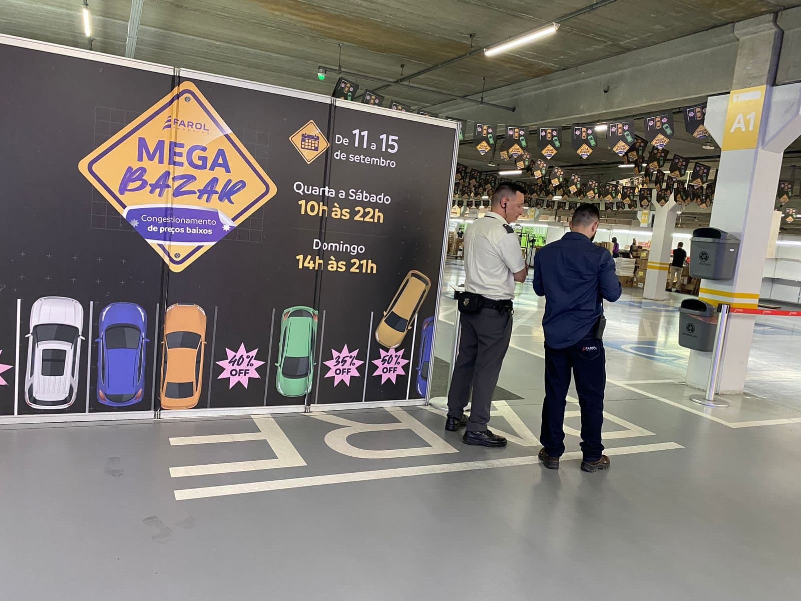 Mega Bazar do Farol Shopping inicia nesta quarta (11), com descontos de até 70%