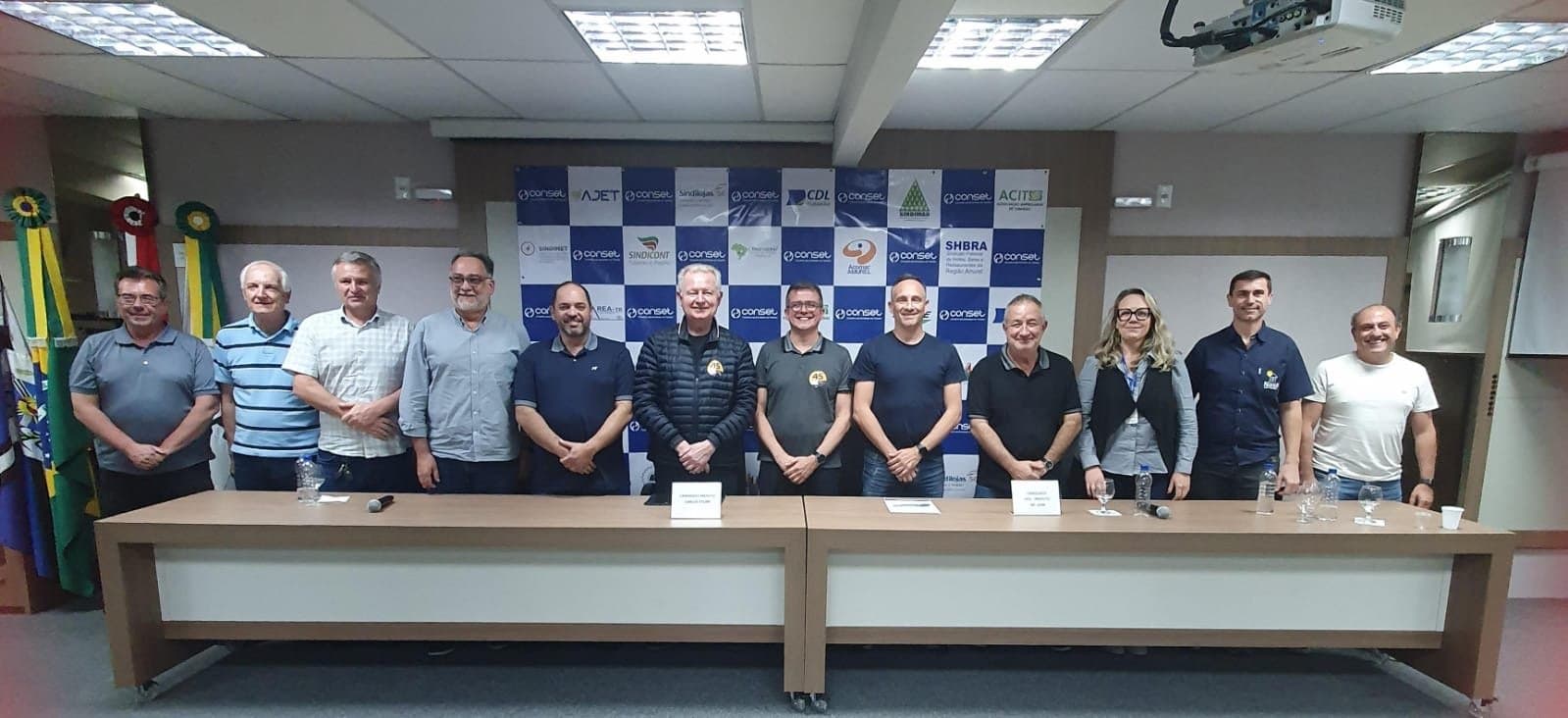 Acit recebe candidato a prefeito do PSDB no segundo encontro promovido pelo Conset