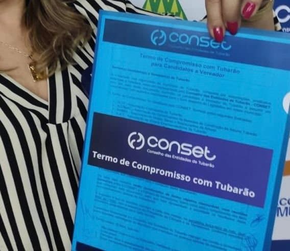 40 candidatos a vereadores de Tubarão assinam termo de compromisso com o Conset