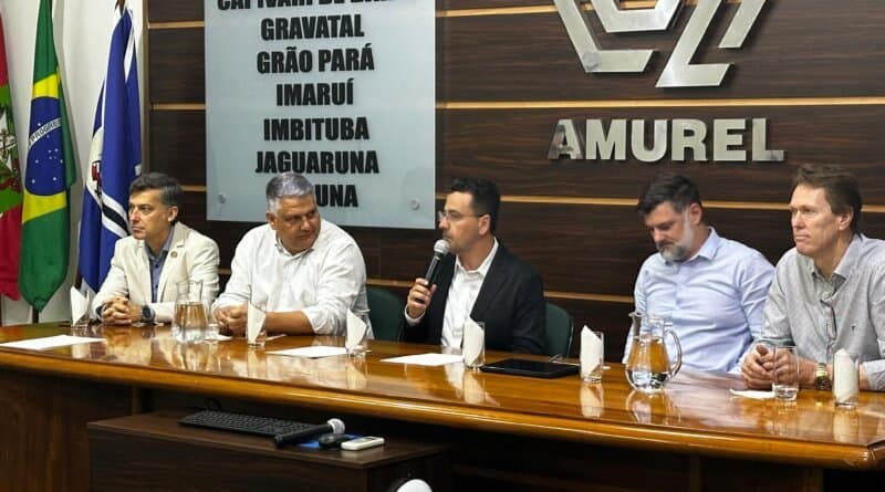 Prefeito de Tubarão é eleito presidente da Amurel até janeiro de 2026