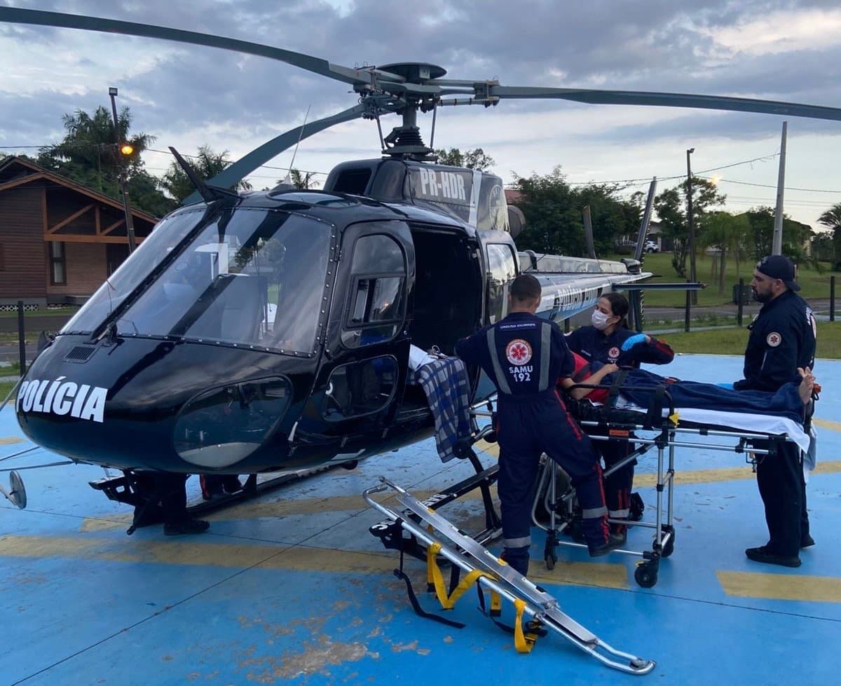 Jovem sofre sangramento intracraniano ao cair de bicicleta