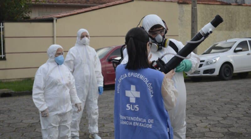 Passa de 100 a quantidade de focos de mosquito da dengue descobertos em Tubarão neste ano