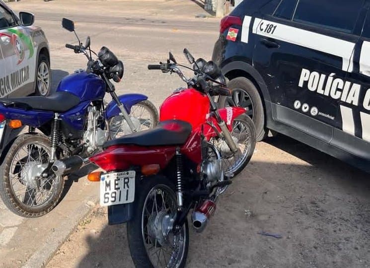 Motos são apreendidas em operação contra a perturbação do sossego