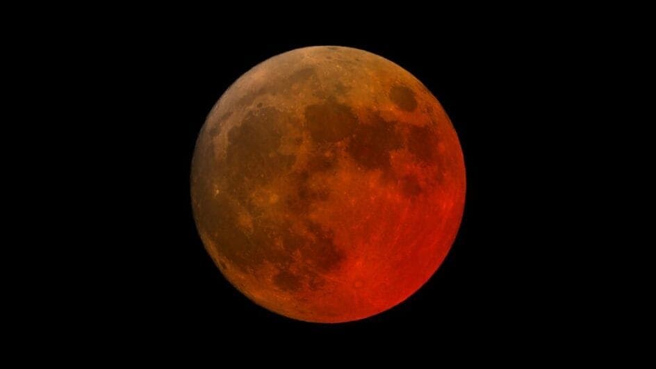 Saiba onde em SC será possível ver o eclipse chamado “Lua de Sangue”, na madrugada desta sexta (14)