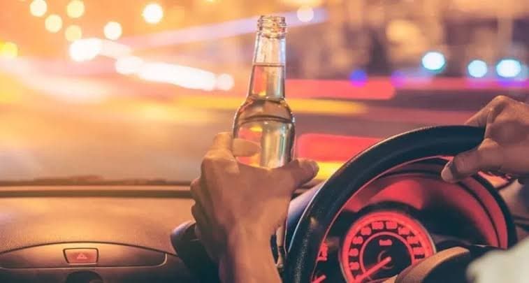 Motorista bêbado provoca acidente e é preso em flagrante