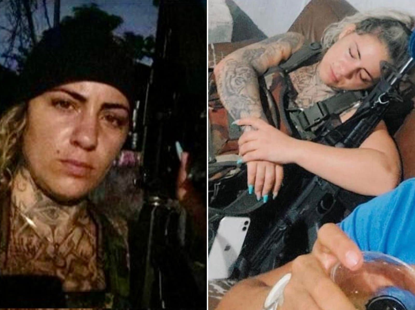 Após quase ser morta pelo ex, tubaronense fica “famosa” por se juntar ao Comando Vermelho