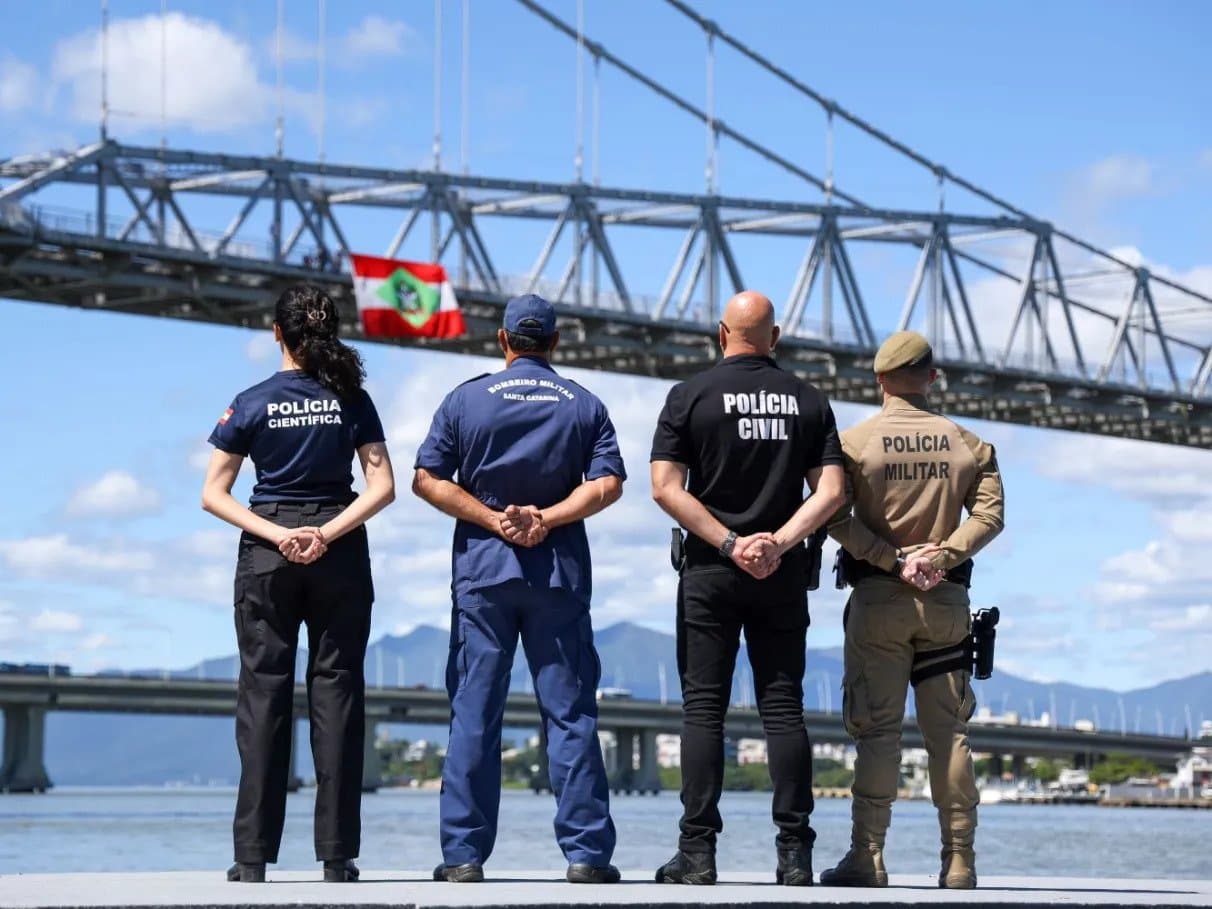 Santa Catarina conquista novamente o título de estado mais seguro do país