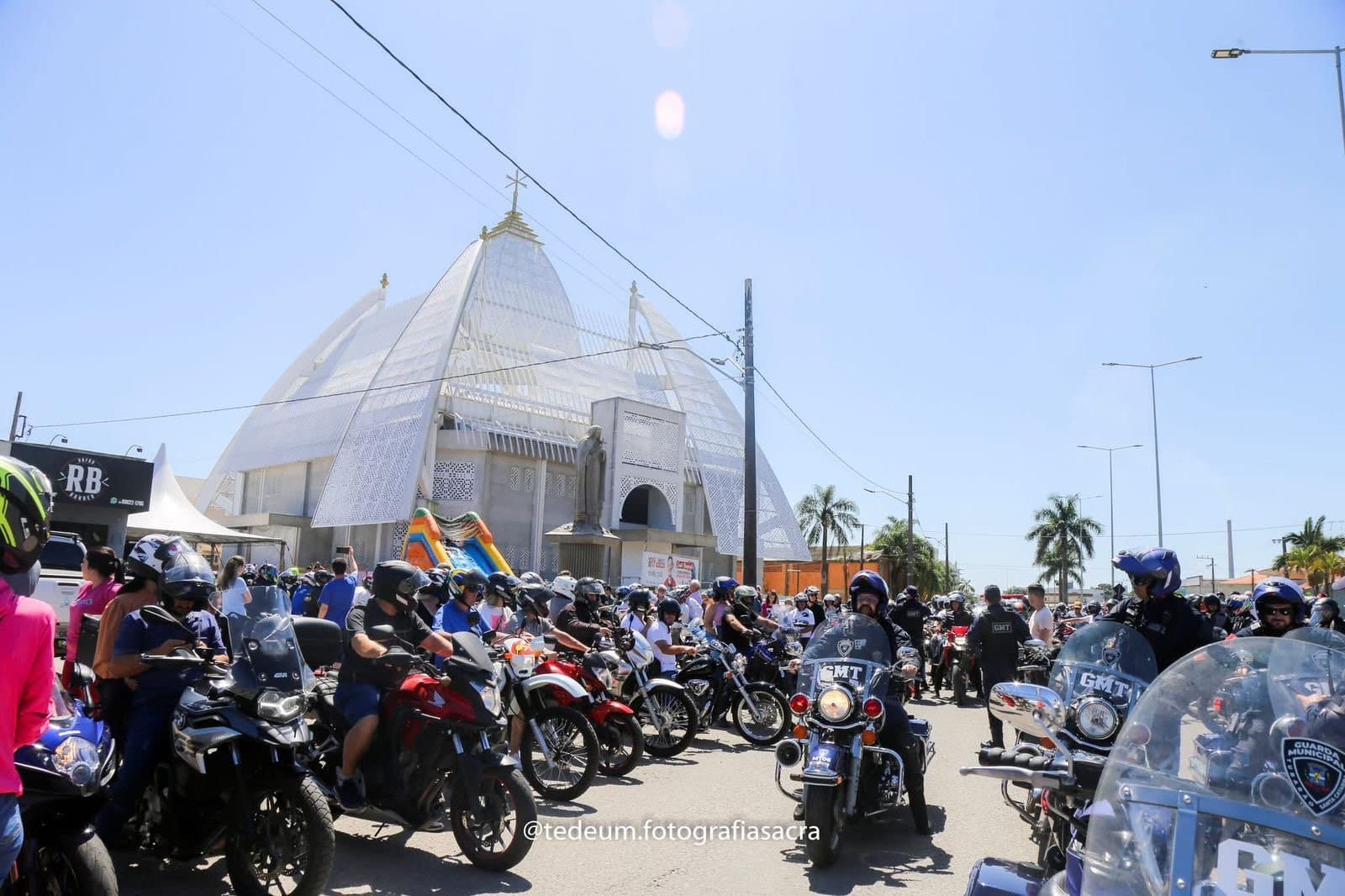 Tubarão se prepara para a 3ª Romaria dos Motociclistas em homenagem a Santa Teresinha