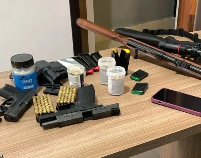 Colecionador de armas mata gato a tiros em SC