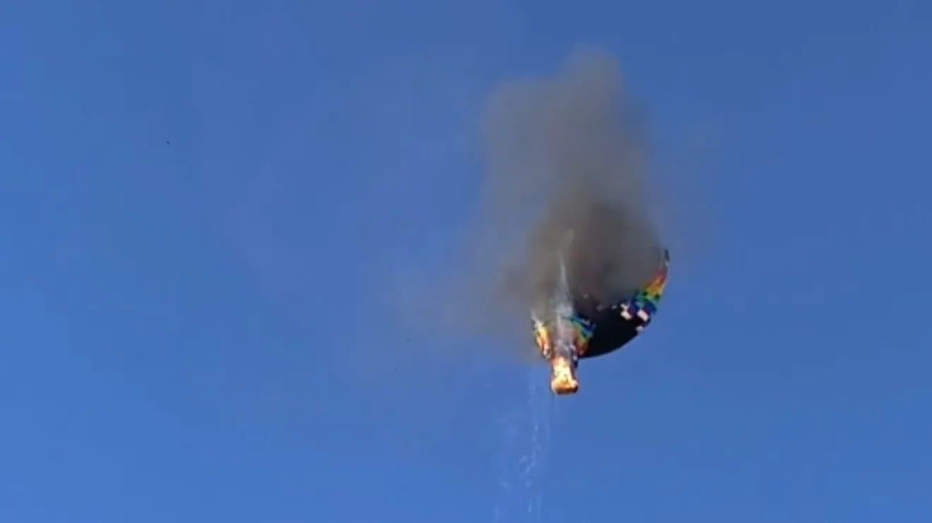 Investigação da queda de balão em Praia Grande é concluída sem indiciamentos