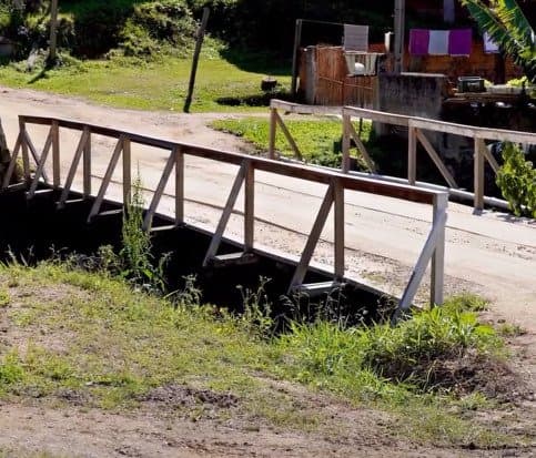 Ponte de madeira do Bom Jesus será substituída por estrutura de concreto