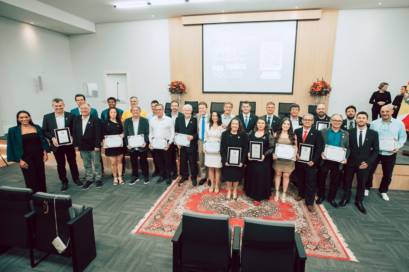 Alesc celebra os 70 anos de Braço do Norte com sessão solene
