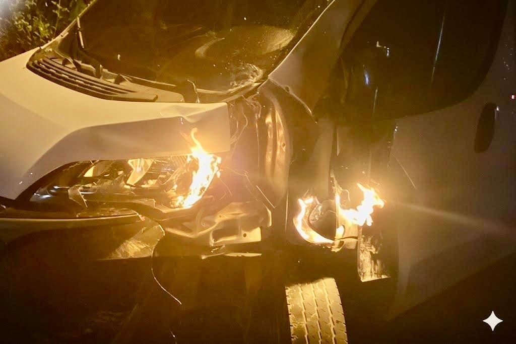 Motociclista bate em van e não resiste aos ferimentos