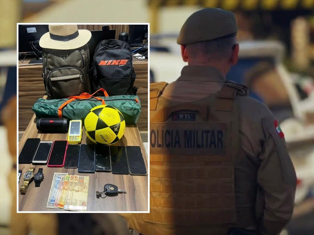 Acusados de furtos nas praias de Itapirubá e do Rosa são presos