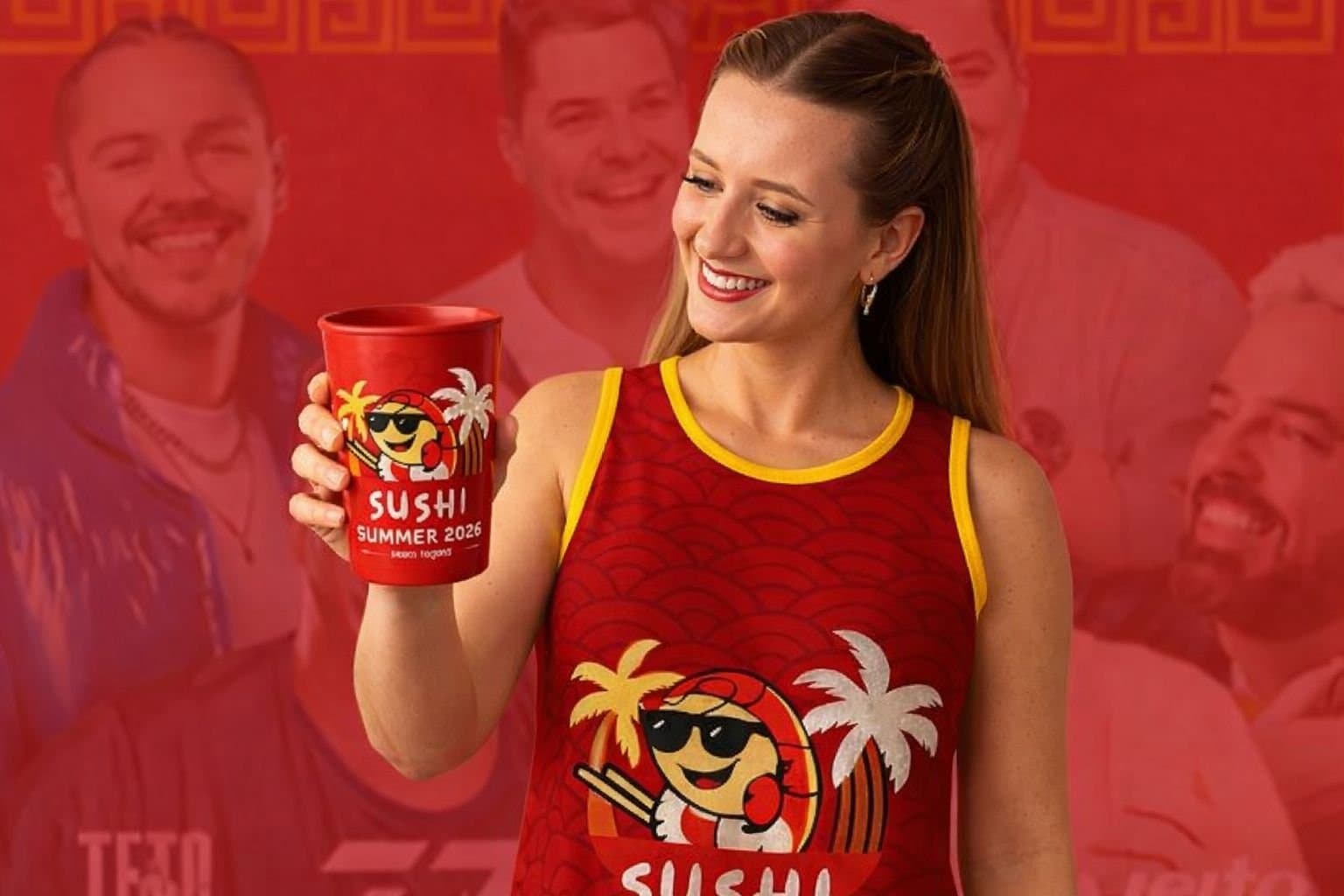 Laguna terá evento inédito com open de sushi e chope na Arena do Porto