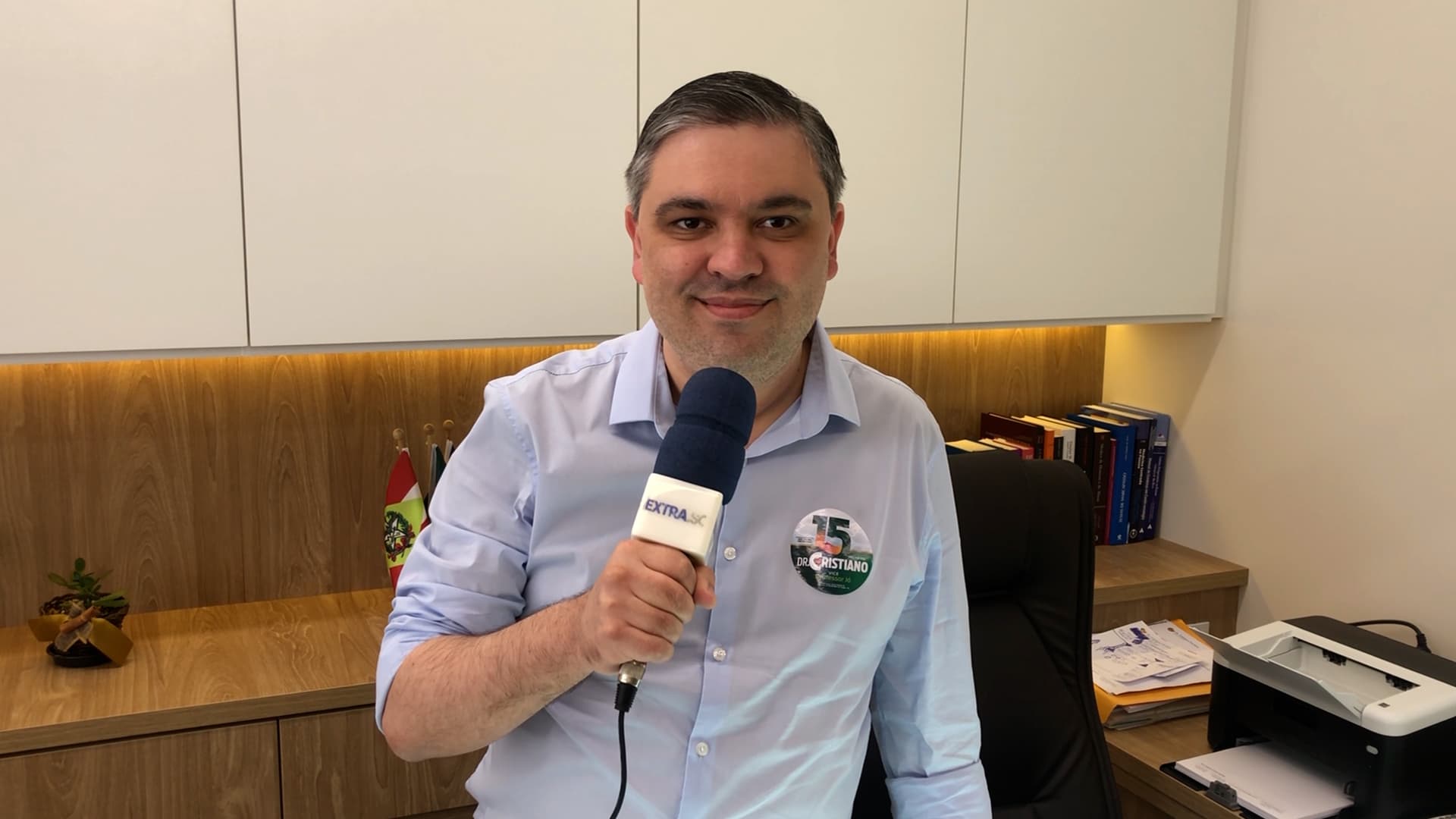 Cristiano Ferreira (MDB) fala sobre a primeira semana de campanha