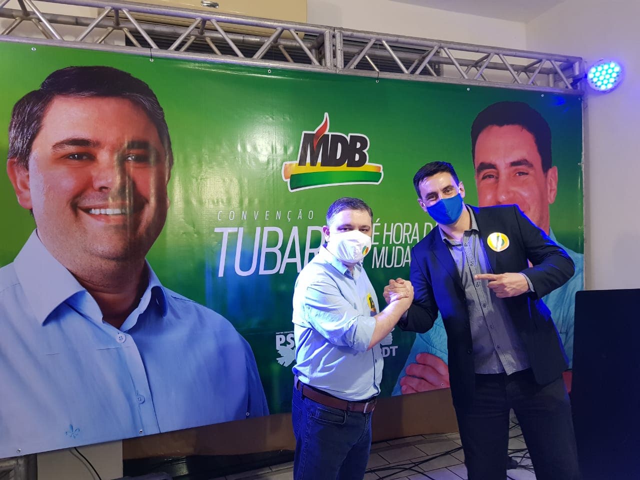 MDB confirma chapa com Cristiano e Jó; veja lista de candidatos a vereadores