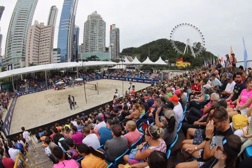 Laguna recebe etapa do Mundial de Beach Tennis