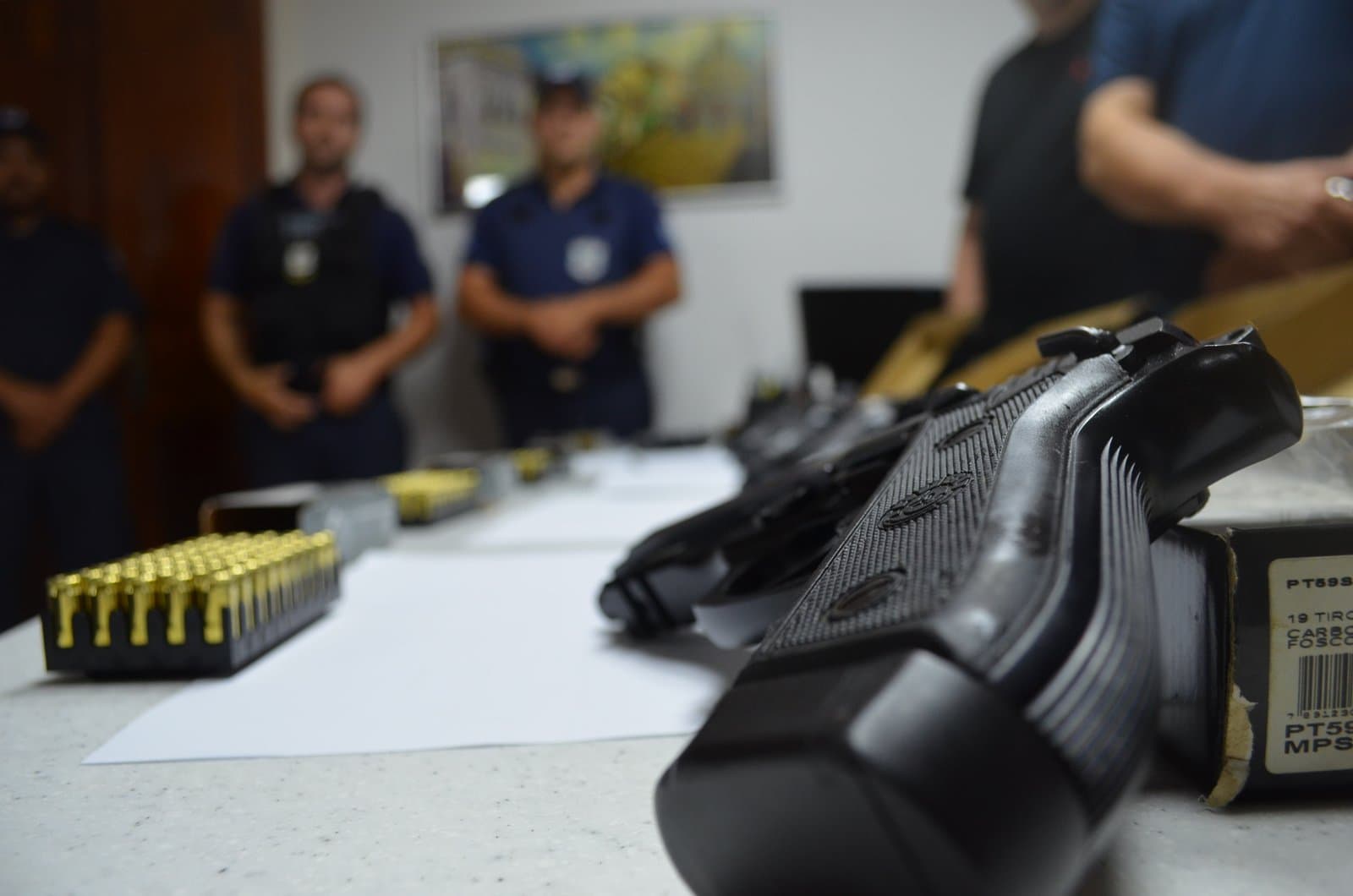 Guarda Municipal recebe autorização para portar armas de fogo