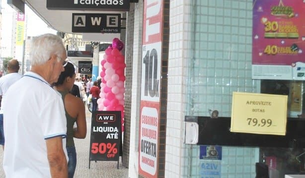 Comércio tem crescimento nas vendas no Dia das Mães