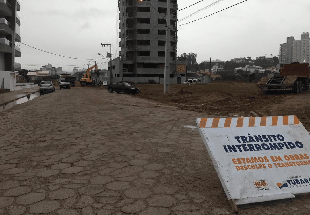 Sete ruas estarão em obras nesta segunda-feira (20)