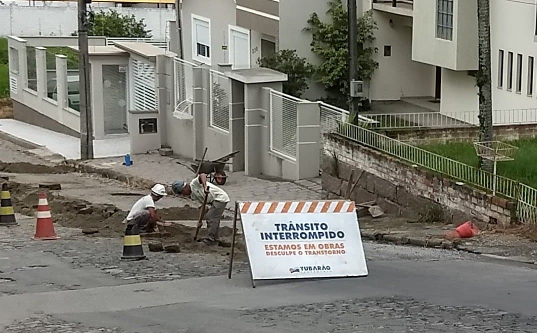 Sete ruas estarão em obras nesta quinta-feira (19)