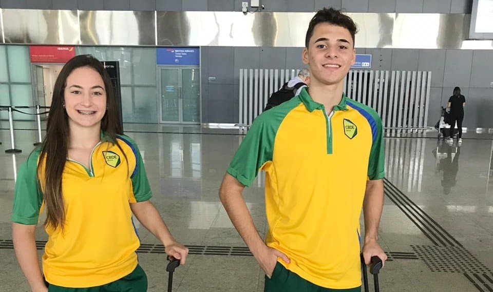 Karatecas participam de competição no México