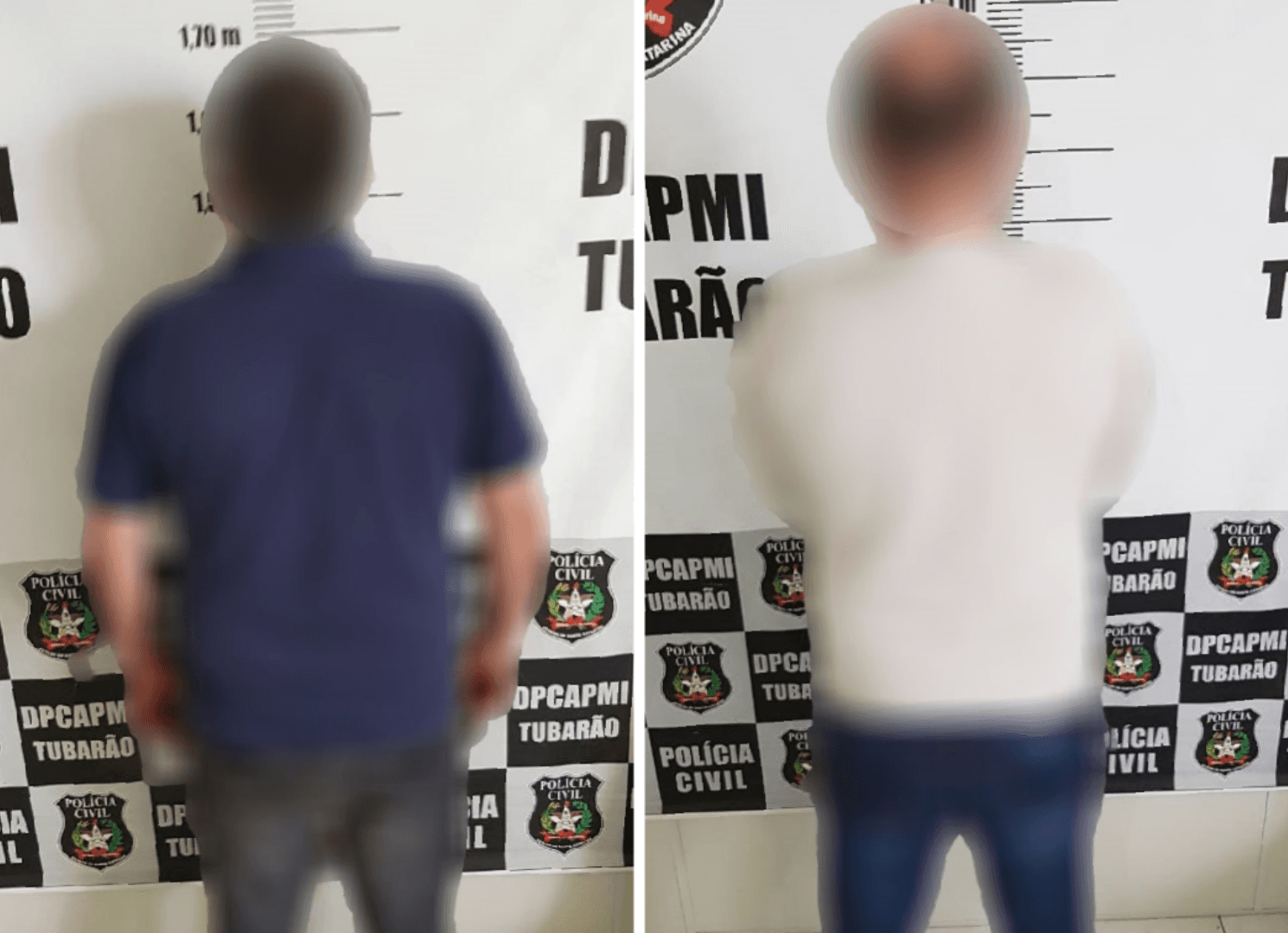 Dois homens são presos por violência doméstica