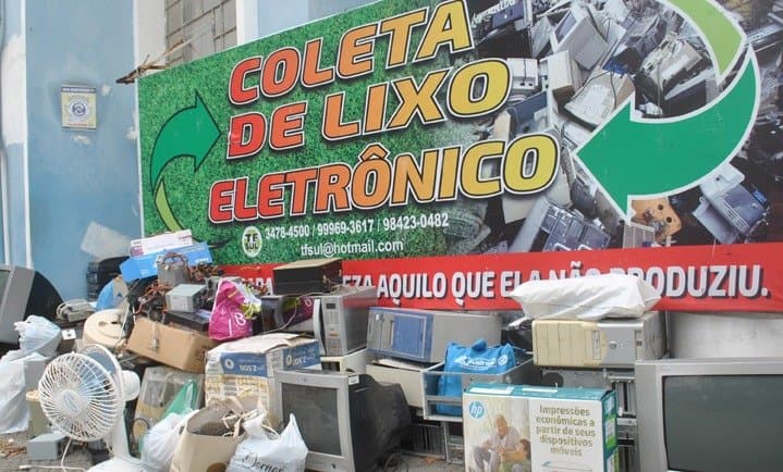 Recicla CDL recolheu mais de 20 toneladas de lixo eletrônico em 2019