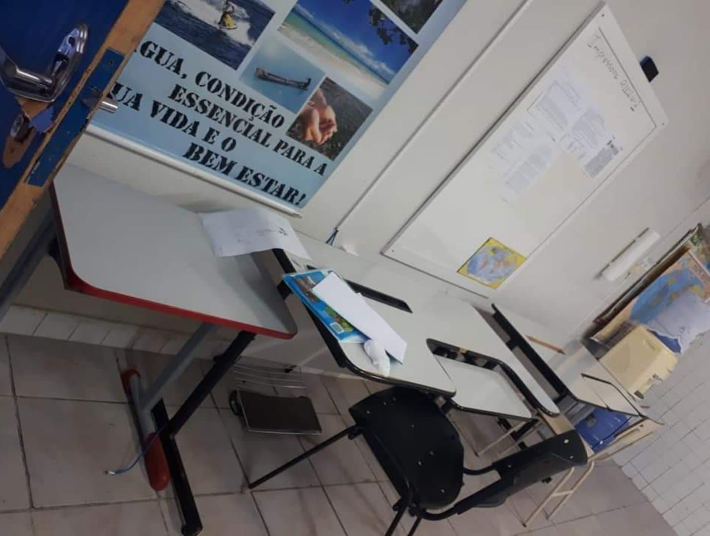 Após arrombamento e furto, escolas passam a receber rondas da PM