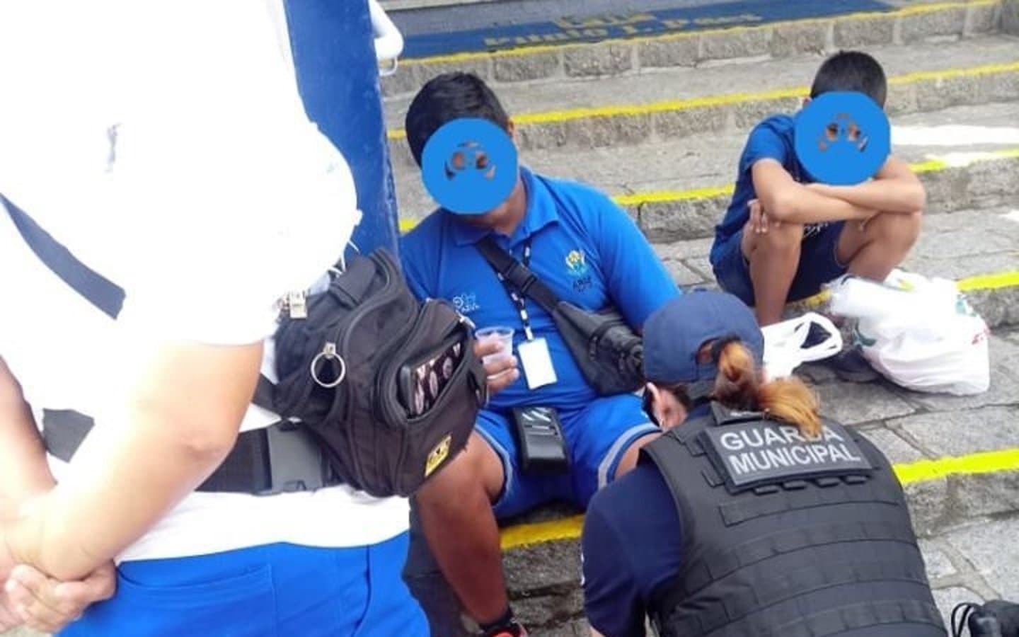 Monitor é atropelado por motorista que se recusou a pagar pela Área Azul