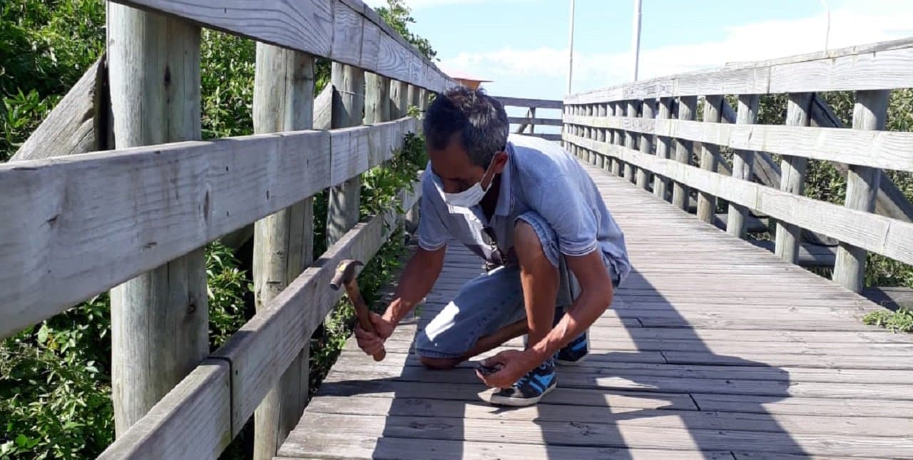 Força tarefa é criada para recuperar os acessos às praias de Imbituba