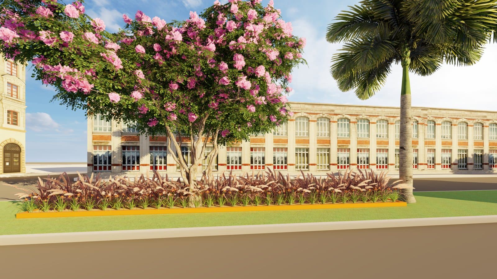 Projeto de revitalização do canteiro central da Marcolino Martins Cabral é apresentado