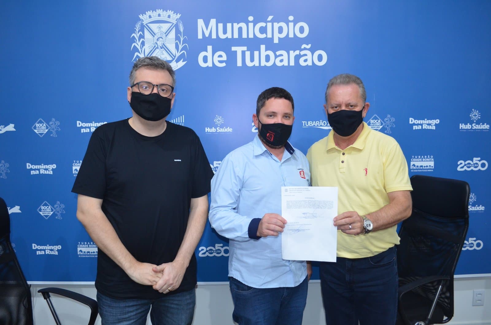 Assinada a ordem de serviço para pavimentação do acesso ao presídio masculino de Tubarão